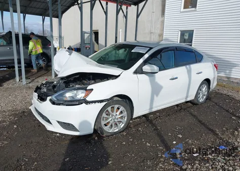 2019 Nissan Sentra Sv from USA, damaged, VIN 3N1AB7AP1KL604846